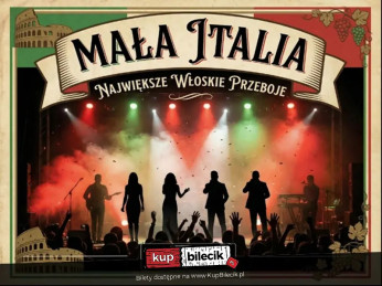 Szczytno Wydarzenie Koncert Mała Italia - największe włoskie przeboje