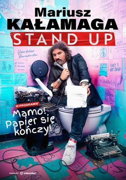 Szczytno Wydarzenie Stand-up Mariusz Kałamaga - Mamo! Papier się kończy!